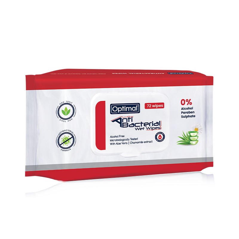 Antibacterial Wet Wipes - 72 Wipes – 1