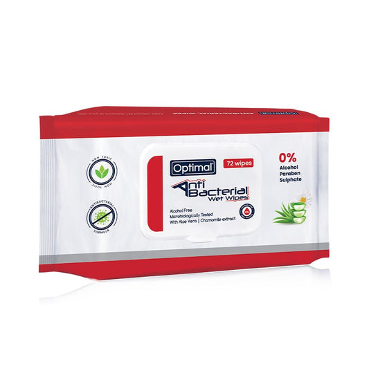 Antibacterial Wet Wipes - 72 Wipes – 1