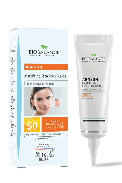 Bio Balance Aknsun Mattifying Face Aqua Fusion SPF50+ 40ml