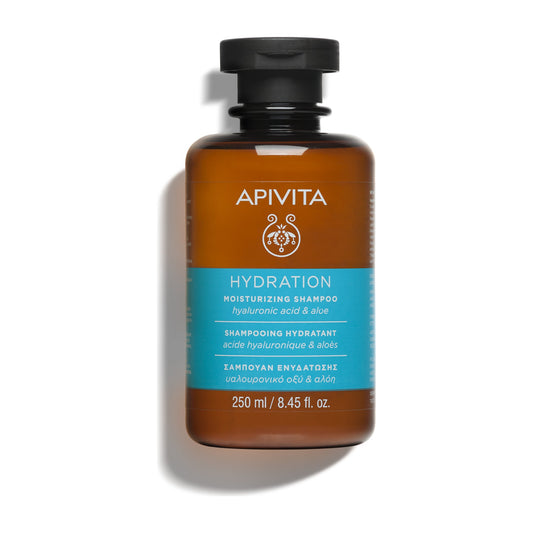Apivita Hydration Moisturizing Shampoo Hyaluronic Acid & Aloe – 250ml