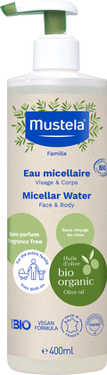 Eau Micellaire Certifie bio / Certified Organic No-rinse micellar water