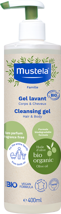 Gel Lavant certifiee bio / Certified Organic Cleansing gel body & hair