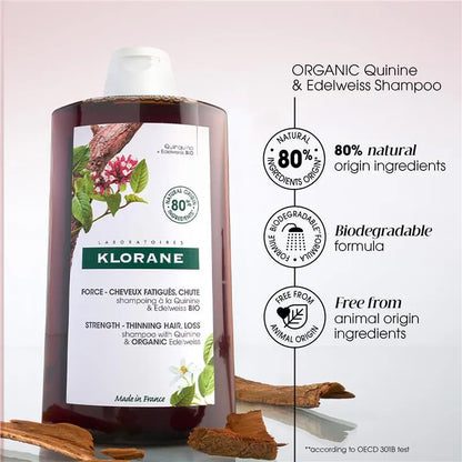 Klorane Fortifying Quinine Shampoo – 9