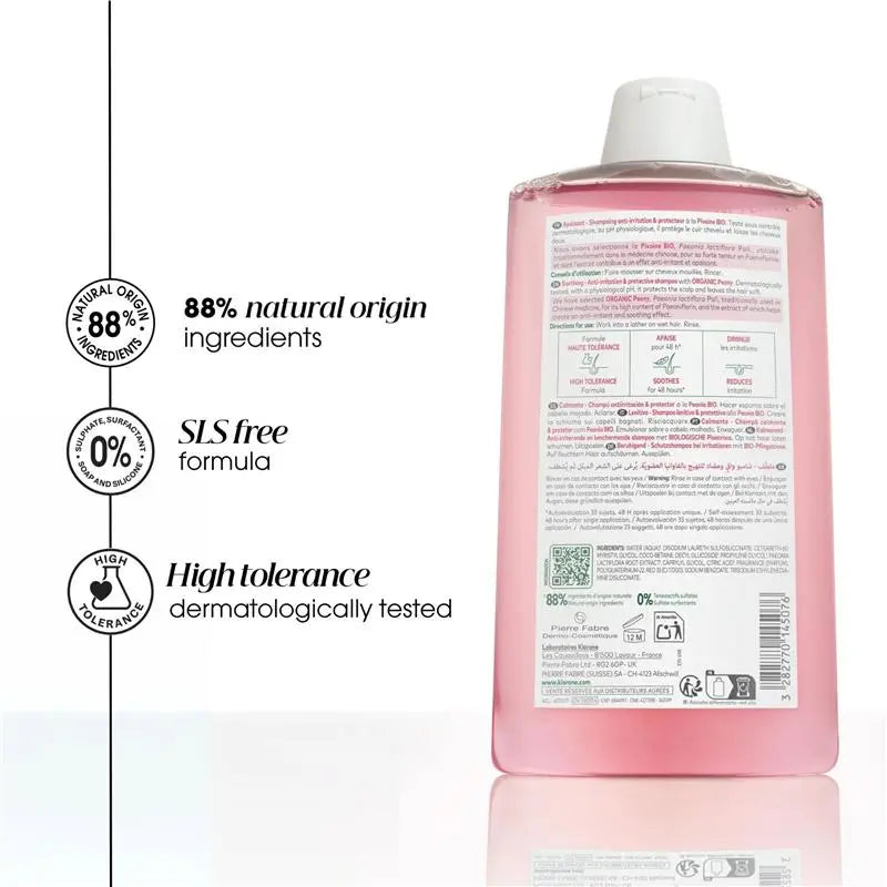 Klorane Soothing Peony Shampoo – 4