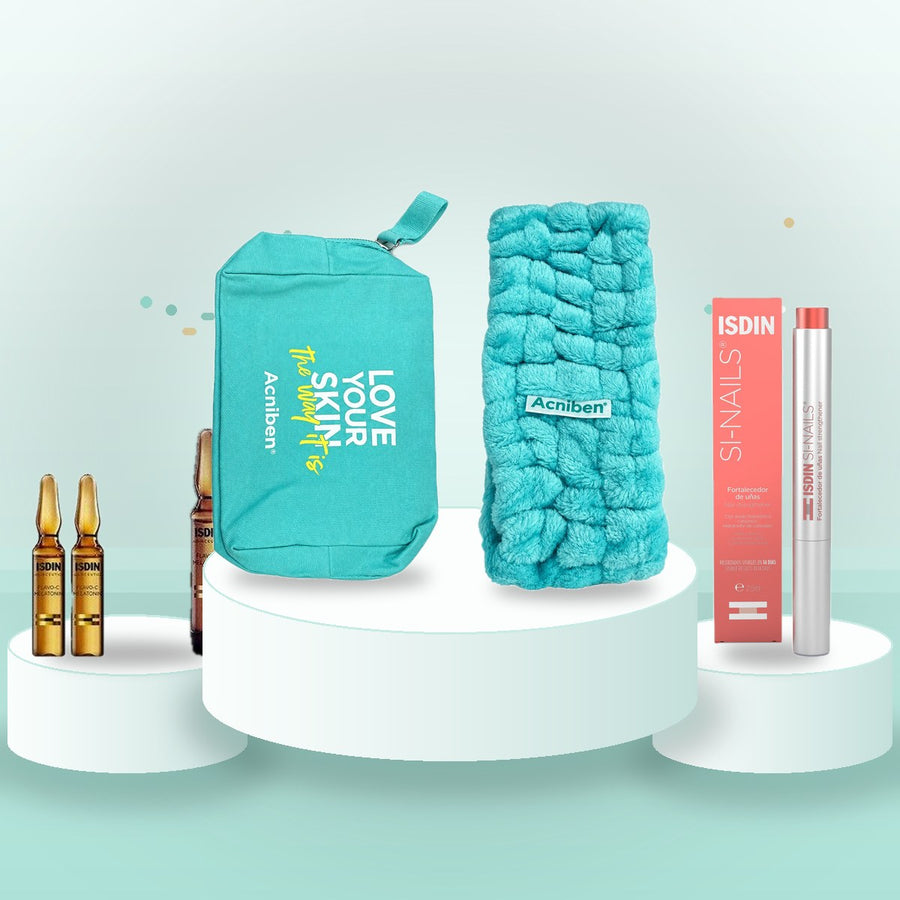 Spend $50 on ISDIN, get a free pouch or headband