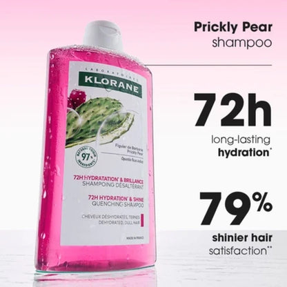 Klorane Prickly Pear Thirst-Quenching Shampoo – 3