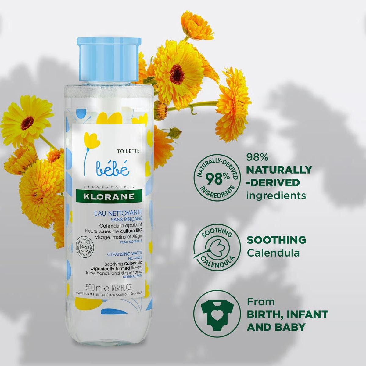 Klorane Baby Cleansing Water – 2