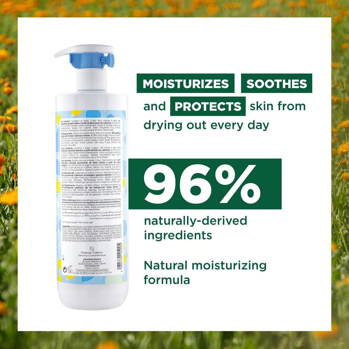Klorane Baby Moisturizing Lotion – 3