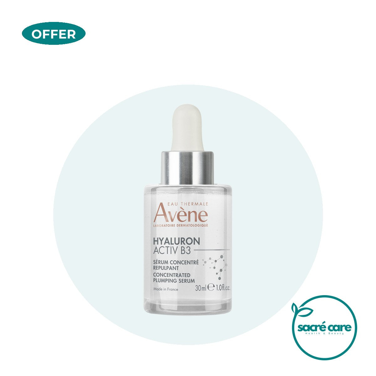 Avène Hyaluron Activ B3 concentrated plumping serum & get a FREE 10ml serum | Plumping Duo – 1