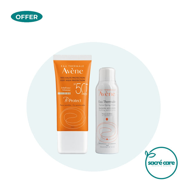 Avène Sunscreen B-Protect SPF50+ & get a FREE 50ml thermal spring water spray – 1