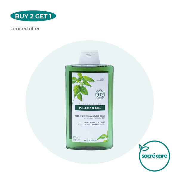 Buy 2 Get 1: Two Get One Klorane Organic Nettle Shampoo 400ml – 1