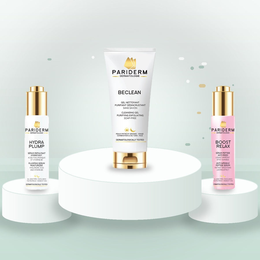 Free Beclean 50ml with any Pariderm product