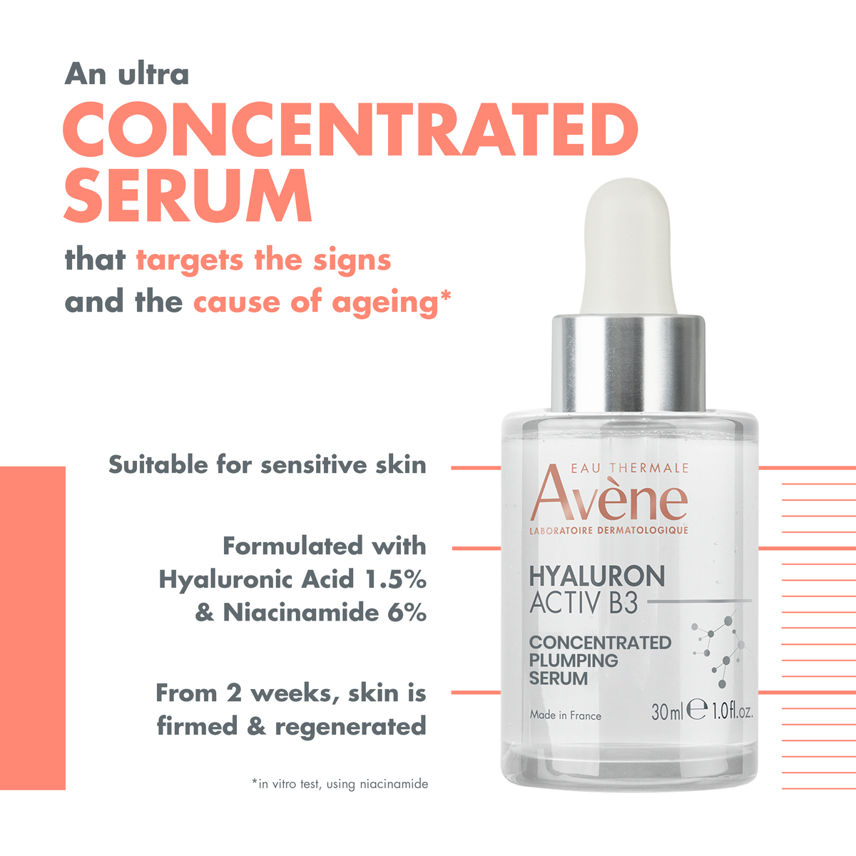 Avène Hyaluron Activ B3 Concentrated Plumping Serum – 2