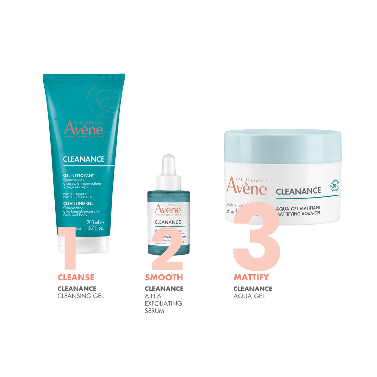 Avène Cleanance Mattifying Aqua-Gel – 7
