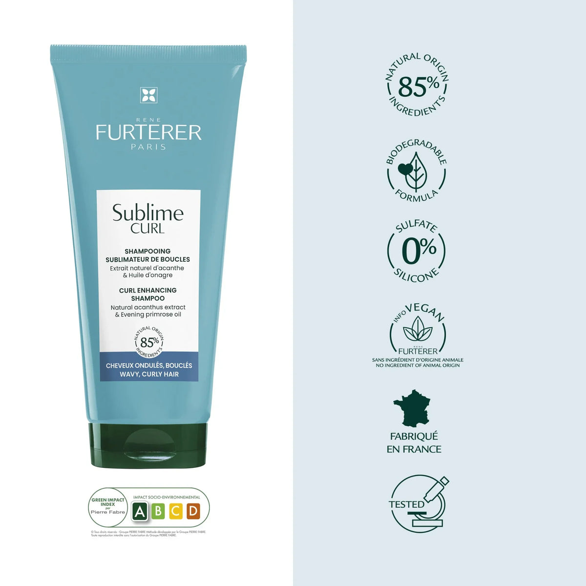 Rene Furterer Sublime Curl Enhancing Shampoo – 3