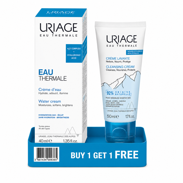 Eau Thermale Water Cream 40ml + FREE Cleansing Cream 50ml