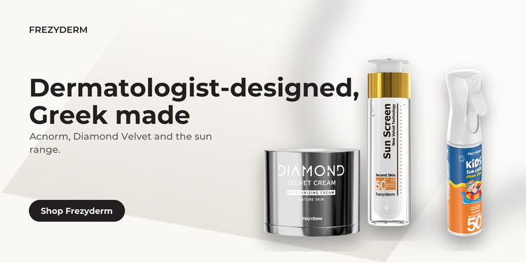 Frezyderm — dermatologist-designed, Greek made